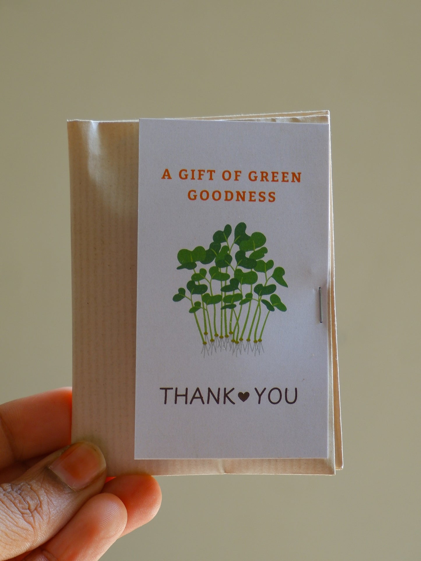 Radish Microgreens Seed Packets- Return Gifts