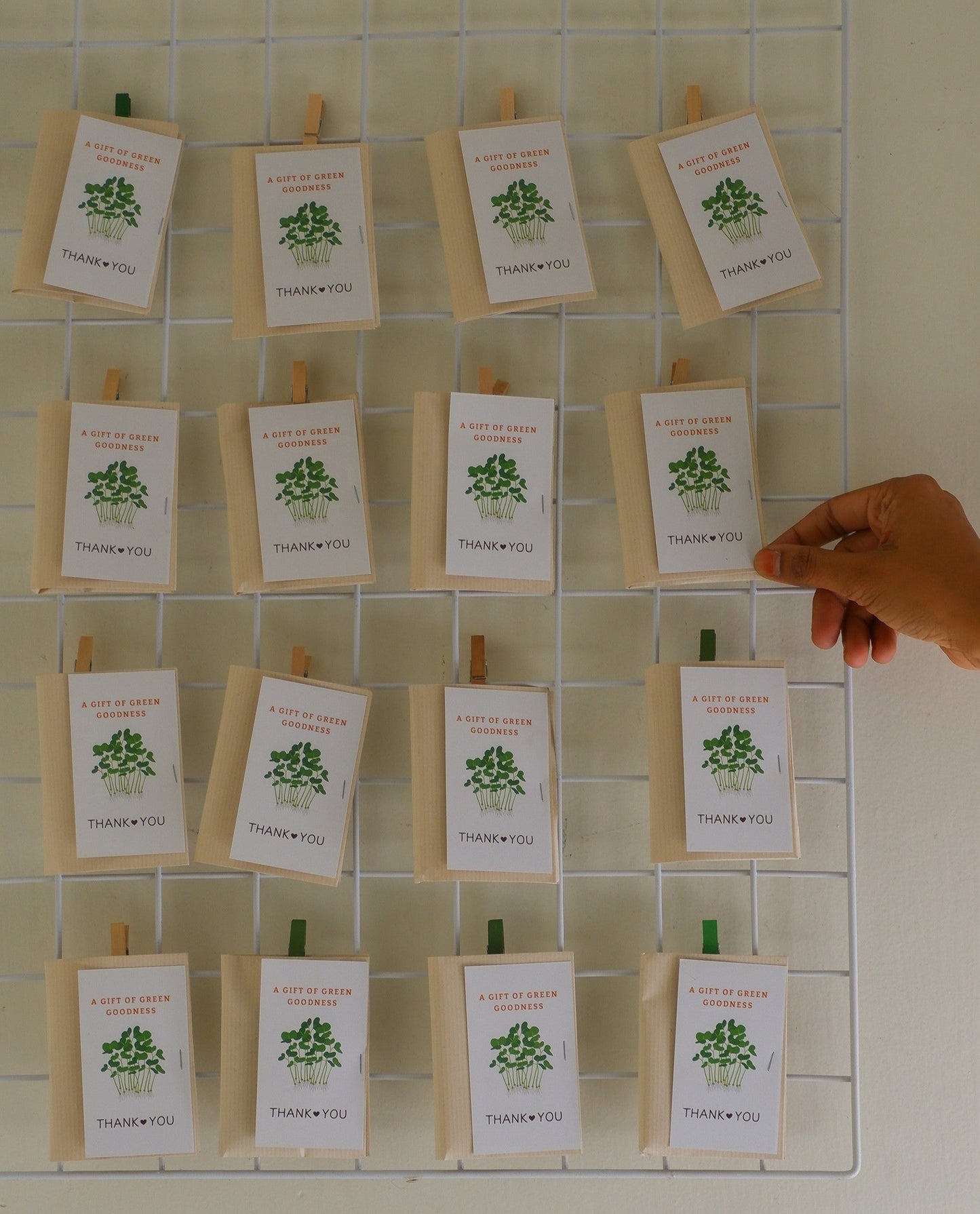 Radish Microgreens Seed Packets- Return Gifts