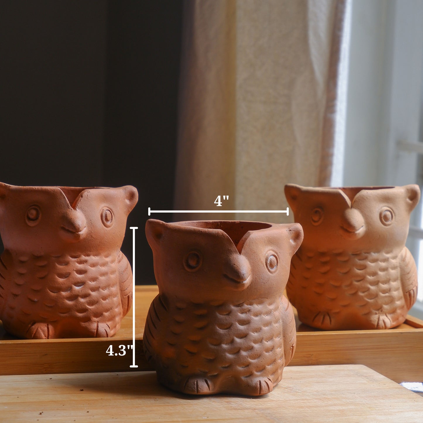 Hedwig Terracotta Planter- Seconds Sale