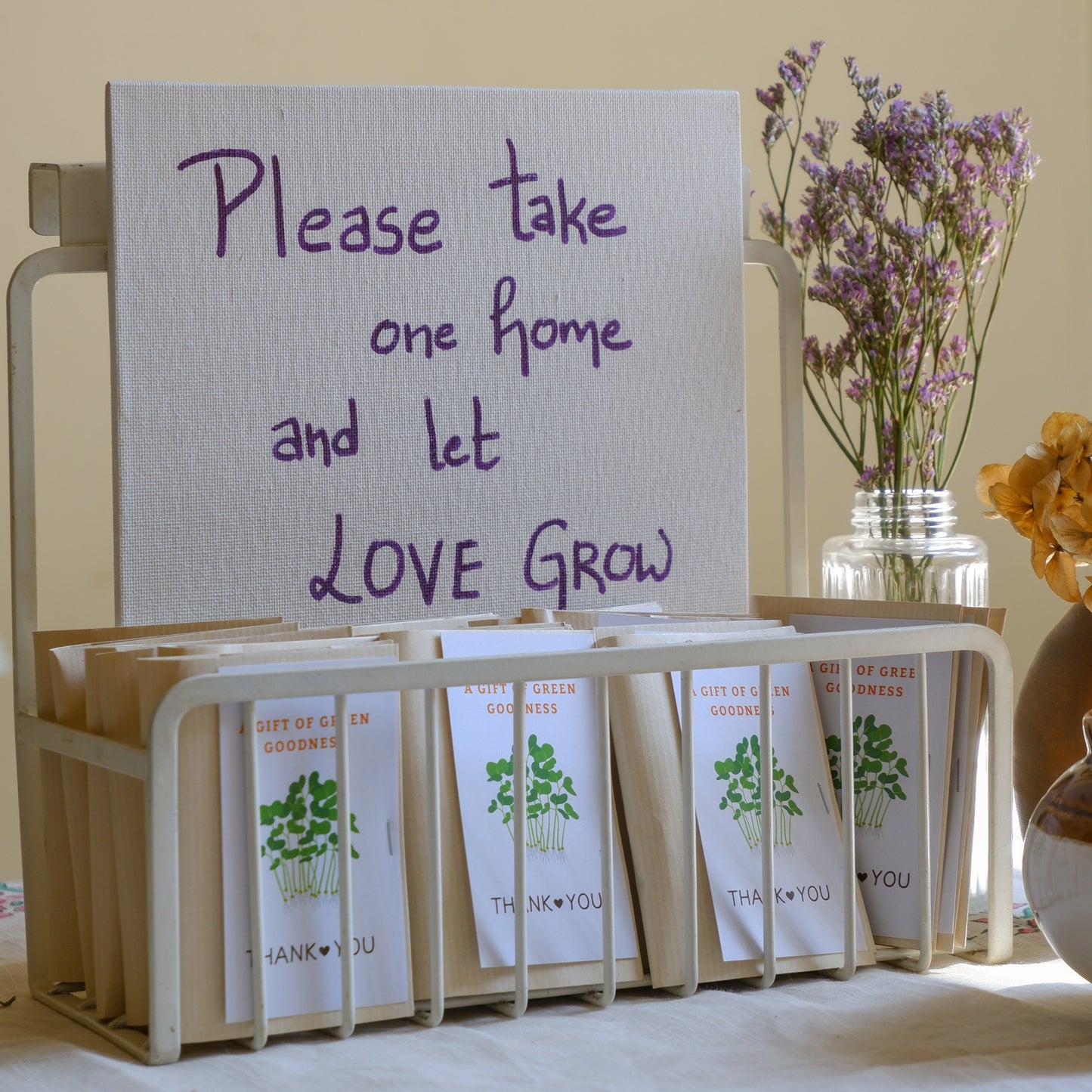 Radish Microgreens Seed Packets- Return Gifts