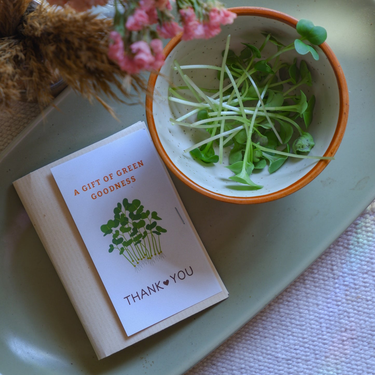 Radish Microgreens Seed Packets- Return Gifts