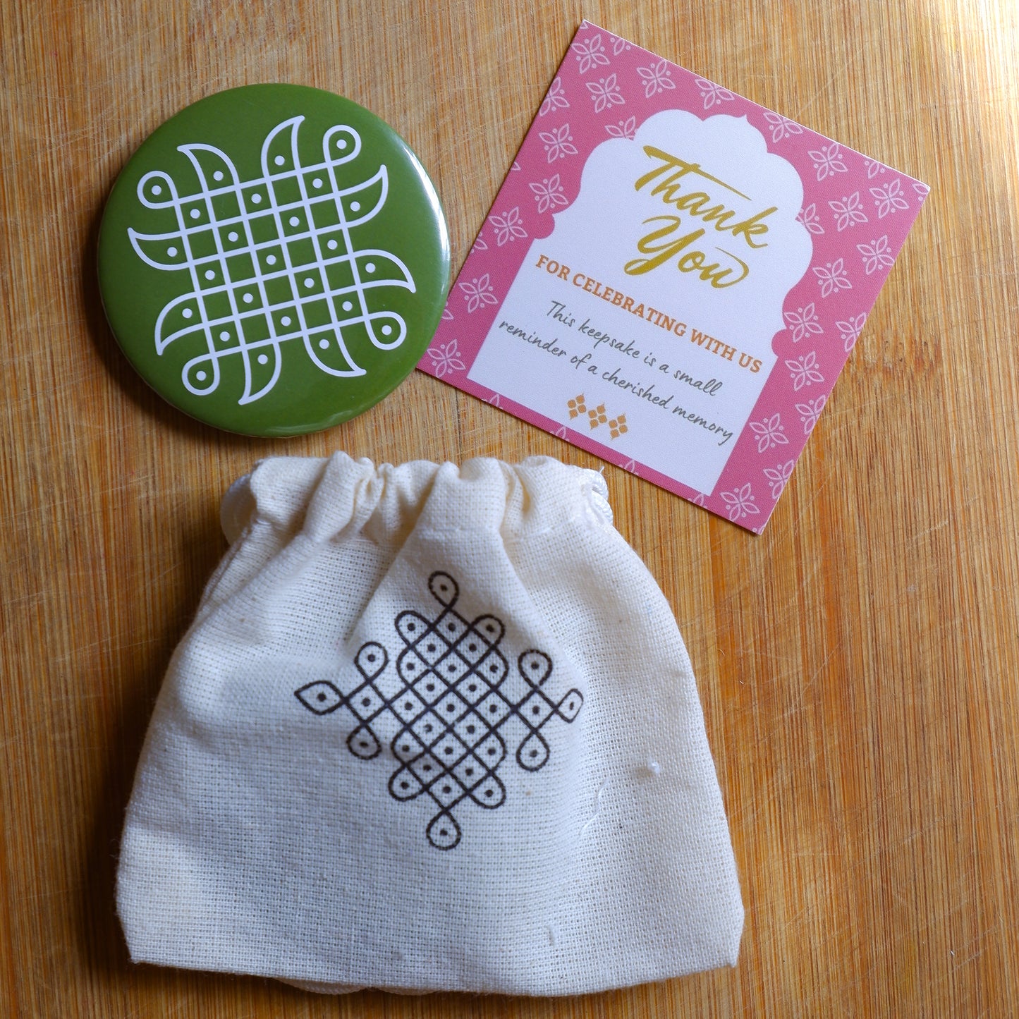 Kolam Fridge Magnets- Return Gifts