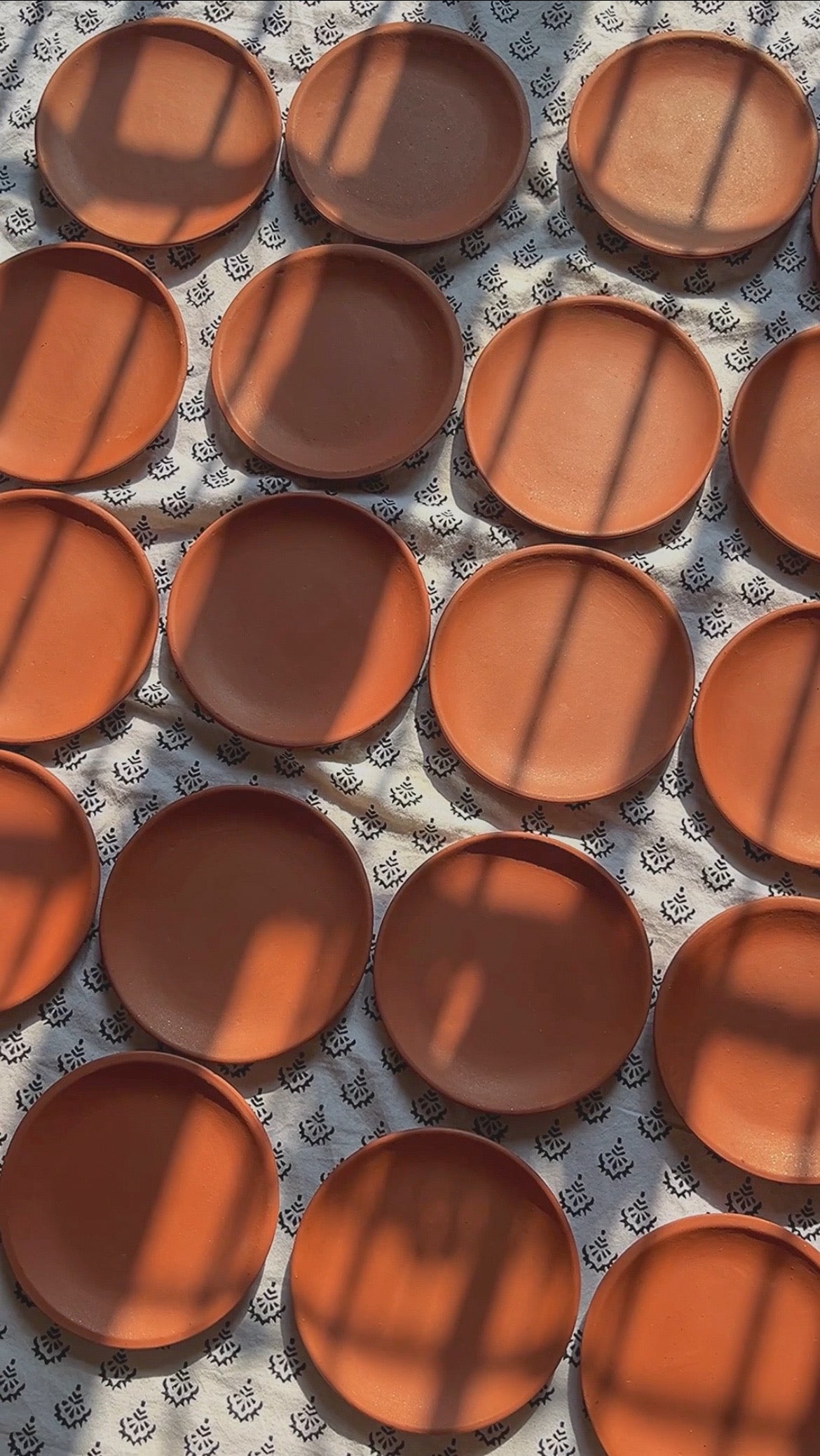 DIY Terracotta Wall Plates- 5.5"+8"