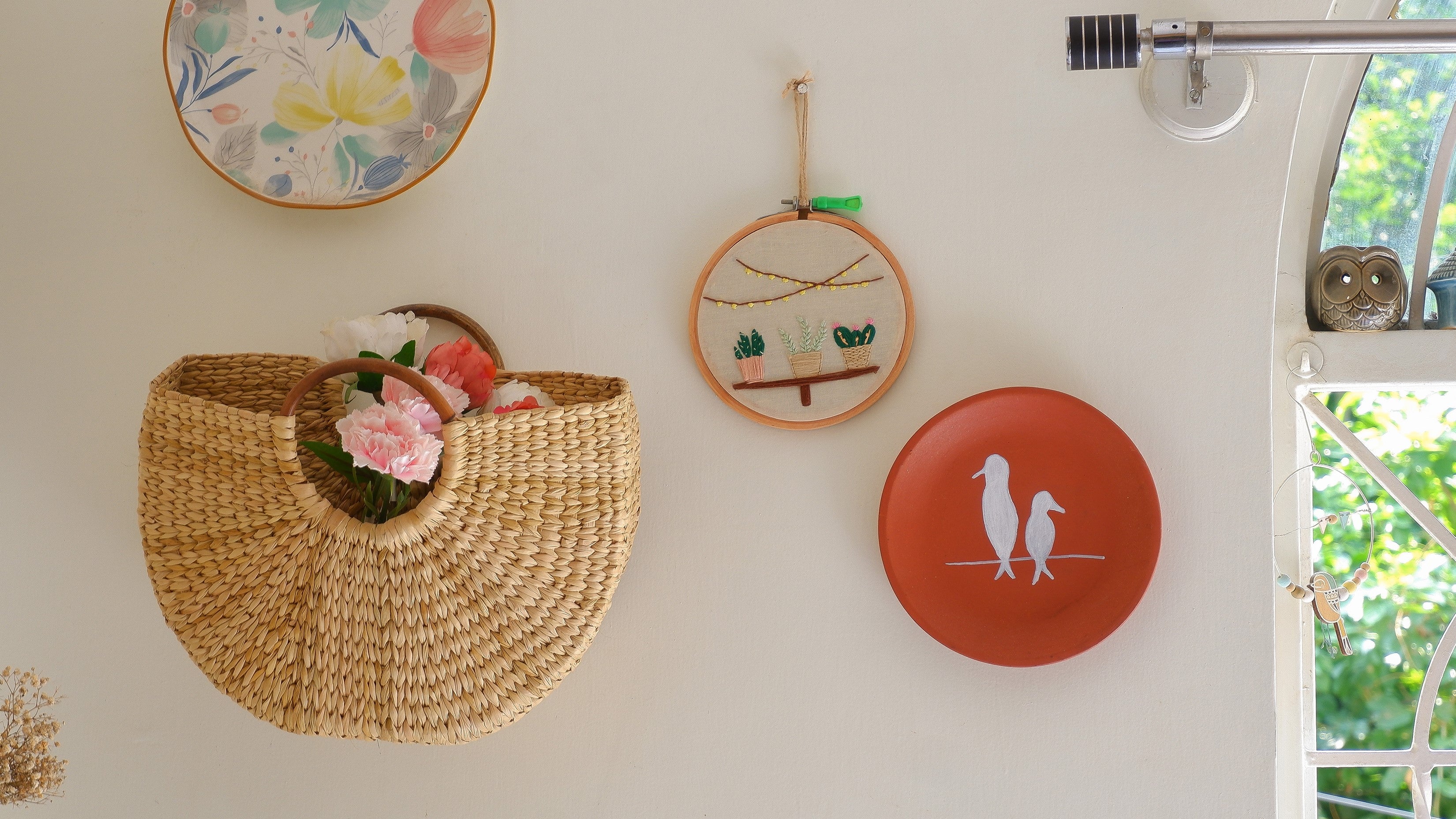 Shop online Terracotta Wall Plates for your home space. Delivered all India.