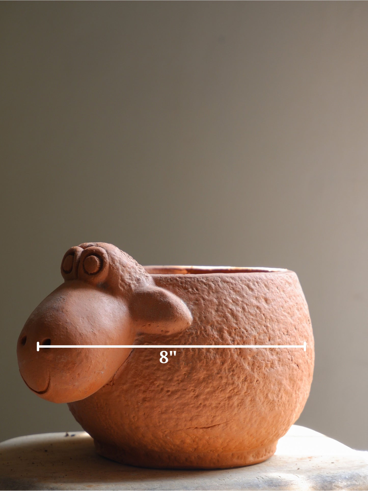 Shaun The Sheep Terracotta Planter