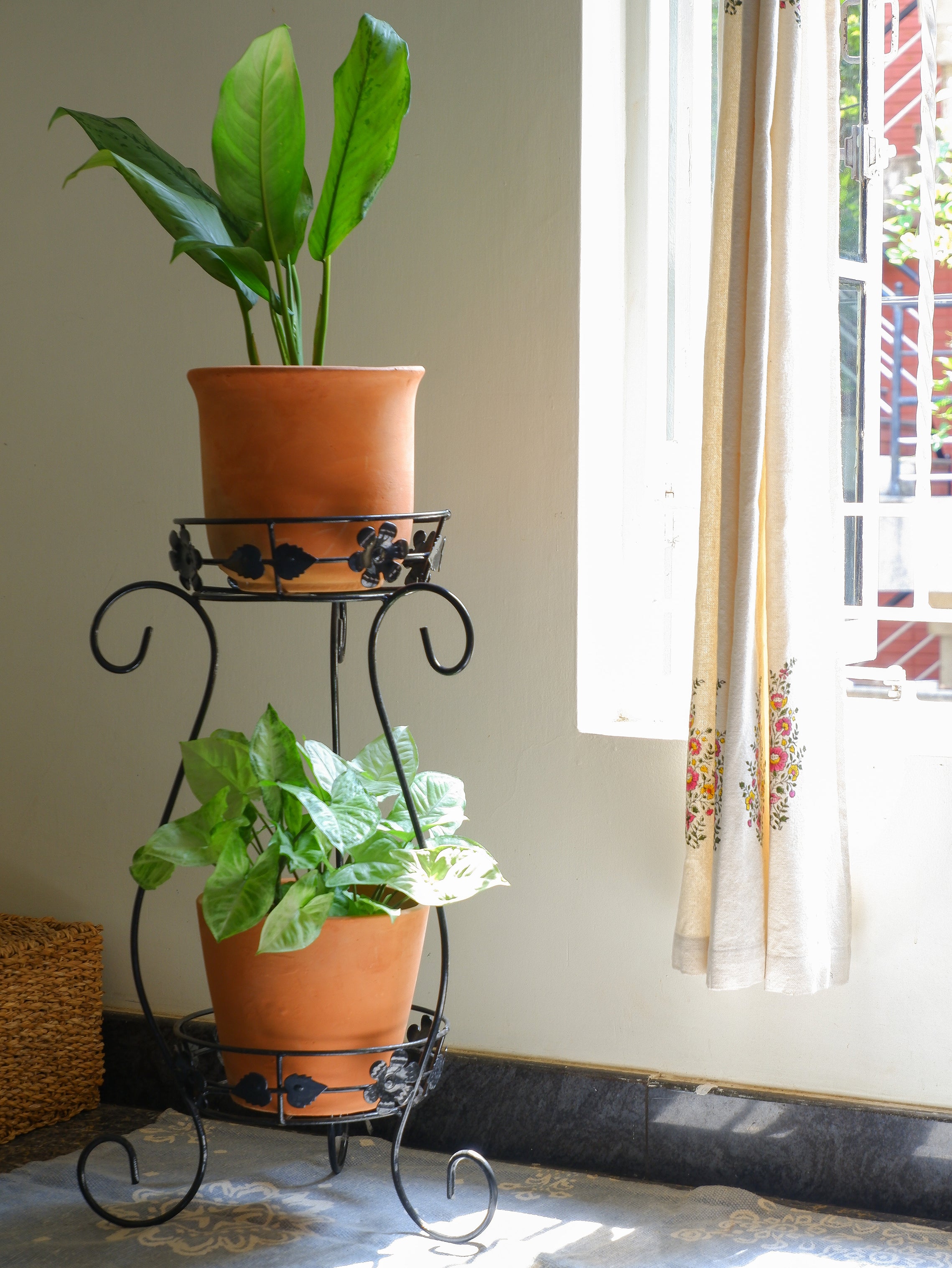 Prakrti garden boutique is an online plant store selling ceramic terracotta pots and décor for indoor plants that are delivered all India