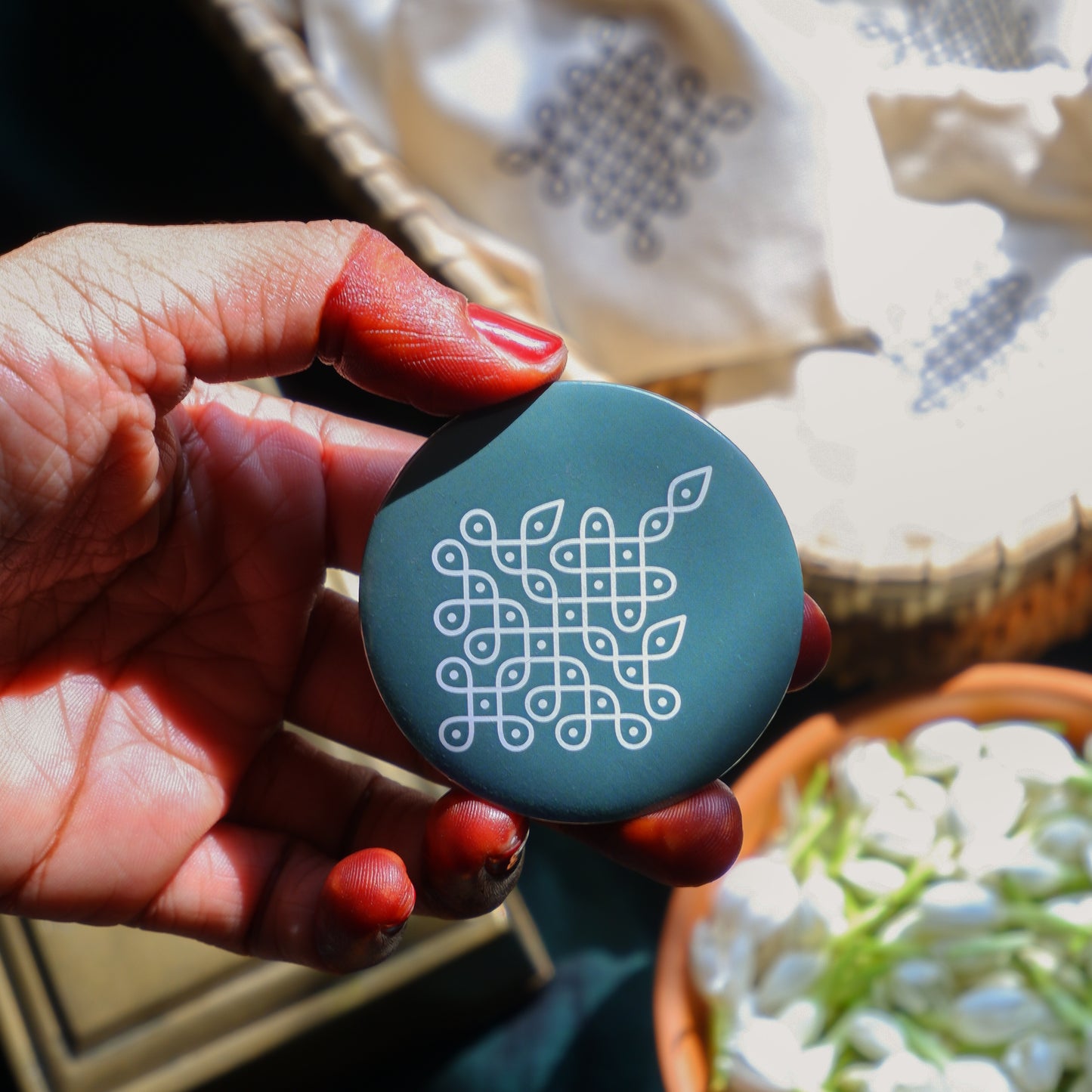 Kolam Fridge Magnets- Return Gifts