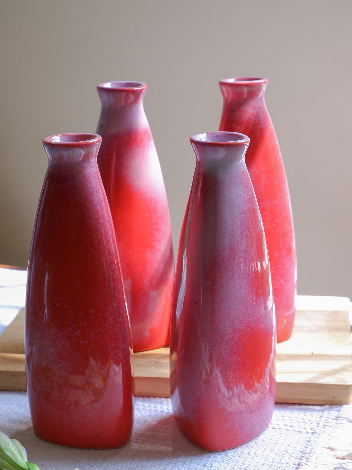 Berry Bottle Ceramic Vase