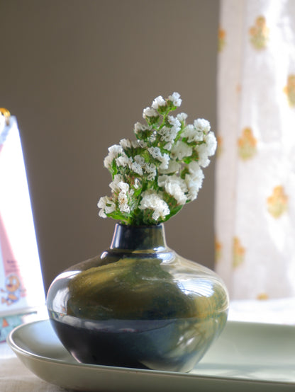 Olive Mini Ceramic Vase-2