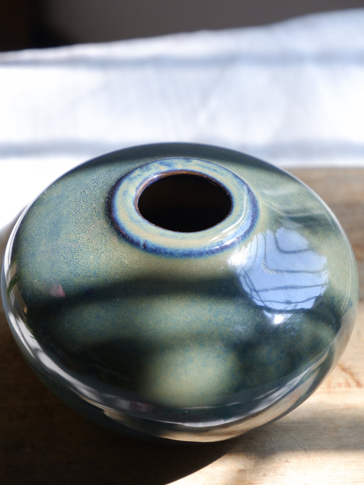 Olive Mini Ceramic Vase-1