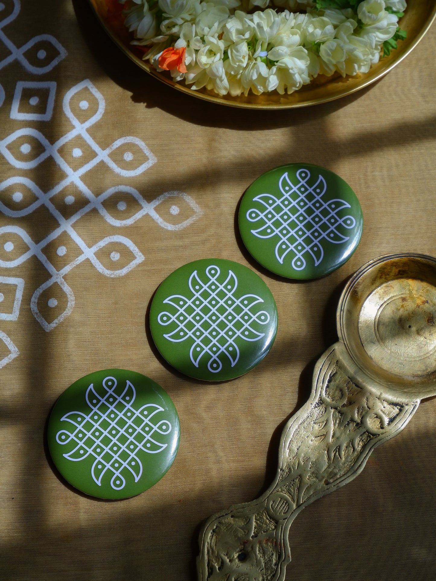 Tulya Kolam Fridge Magnet- Single Piece