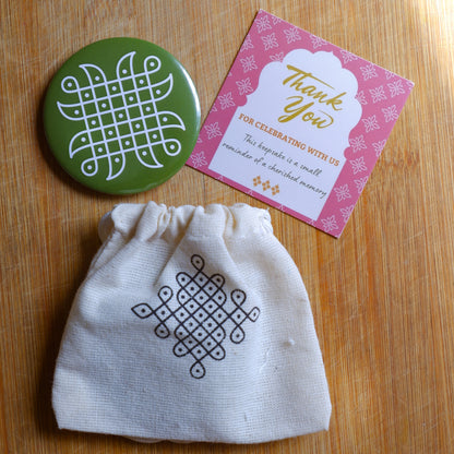 Kolam Fridge Magnets- Return Gifts