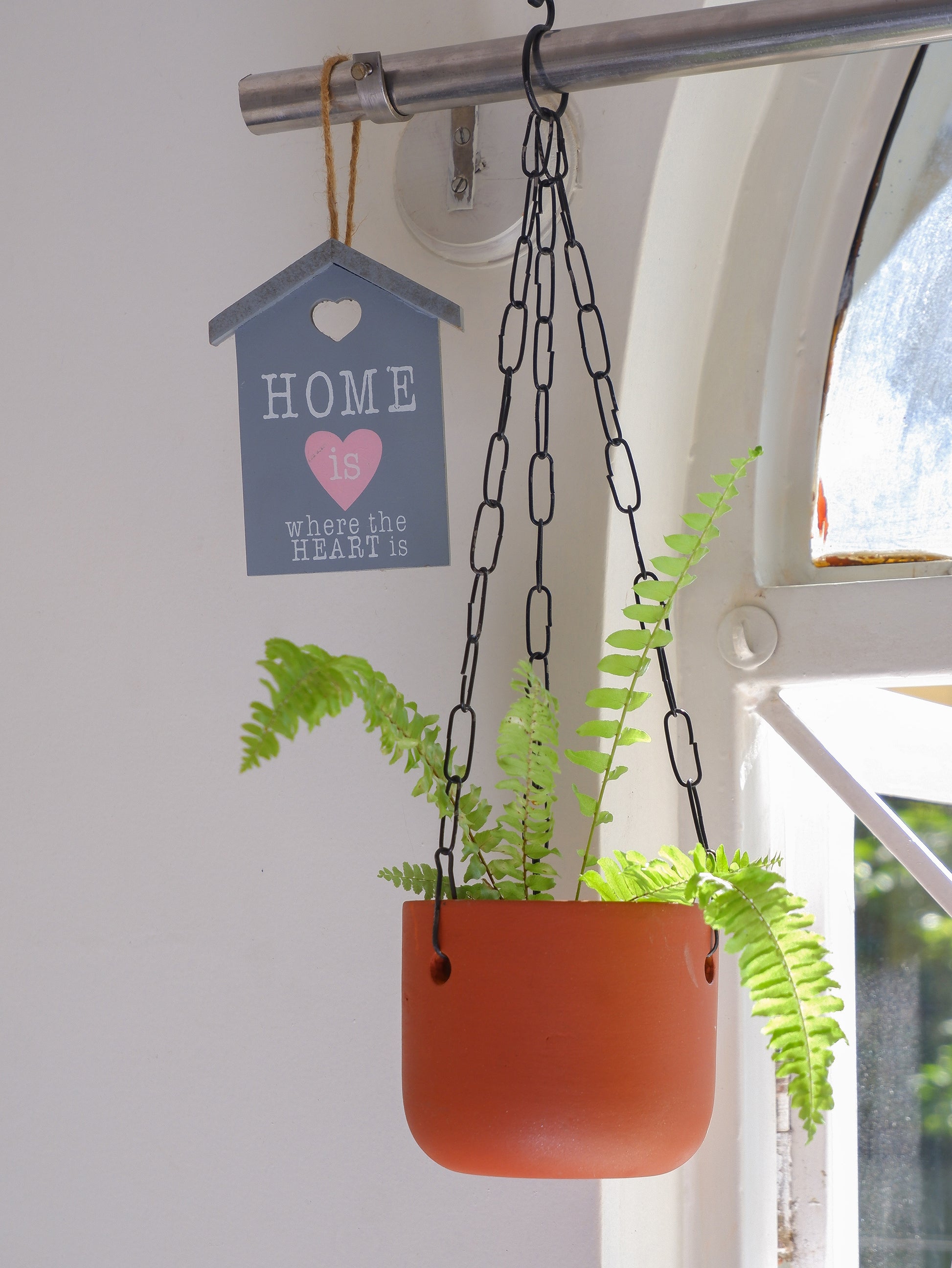 Shop online our Hanging terracotta clay pots for indoor hanging plants that are delivered all India